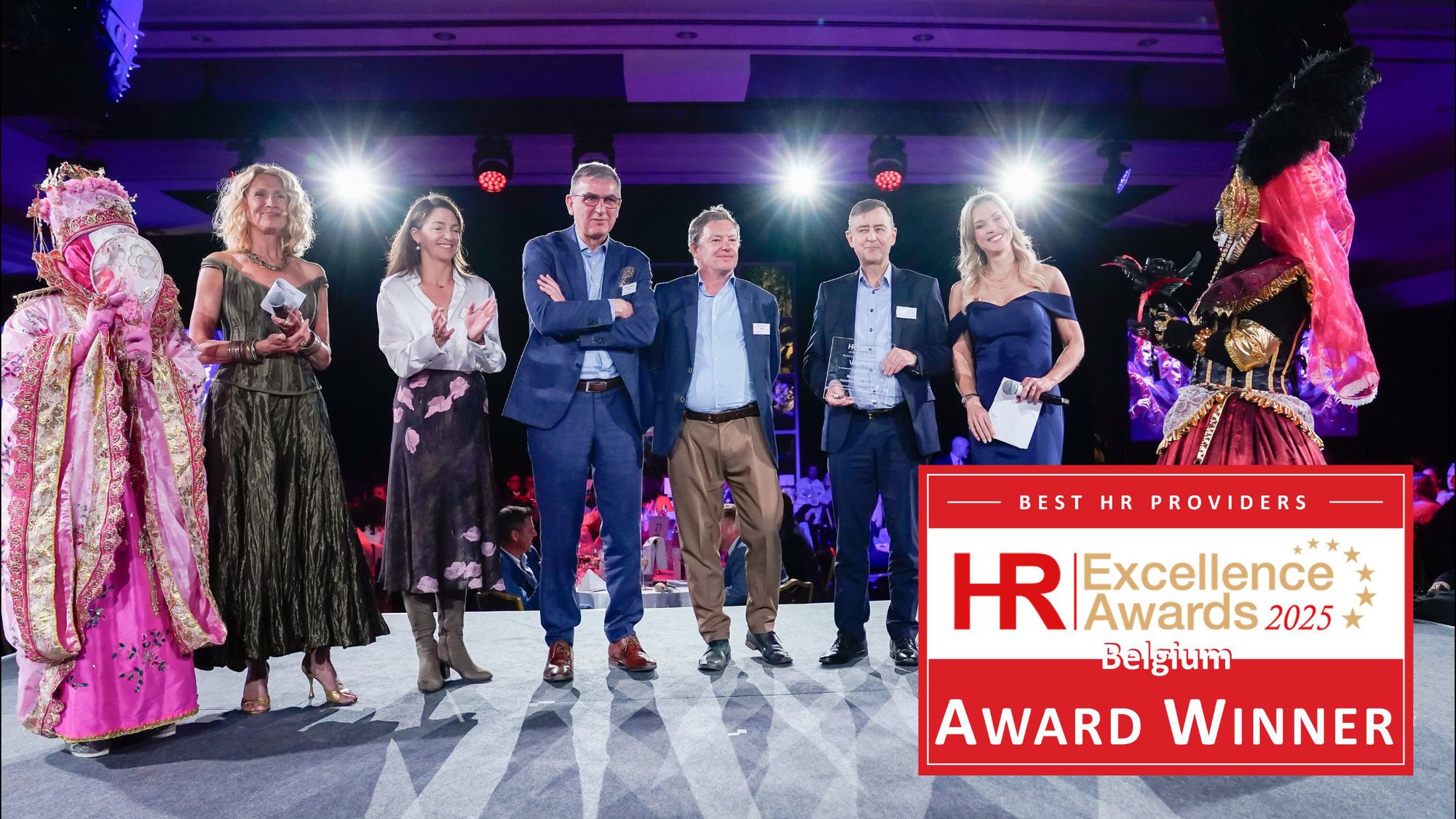VALPEO remporte le prix de la « Meilleure entreprise en People & Assessment » aux HR Excellence Awards Belgique 2025 cover
